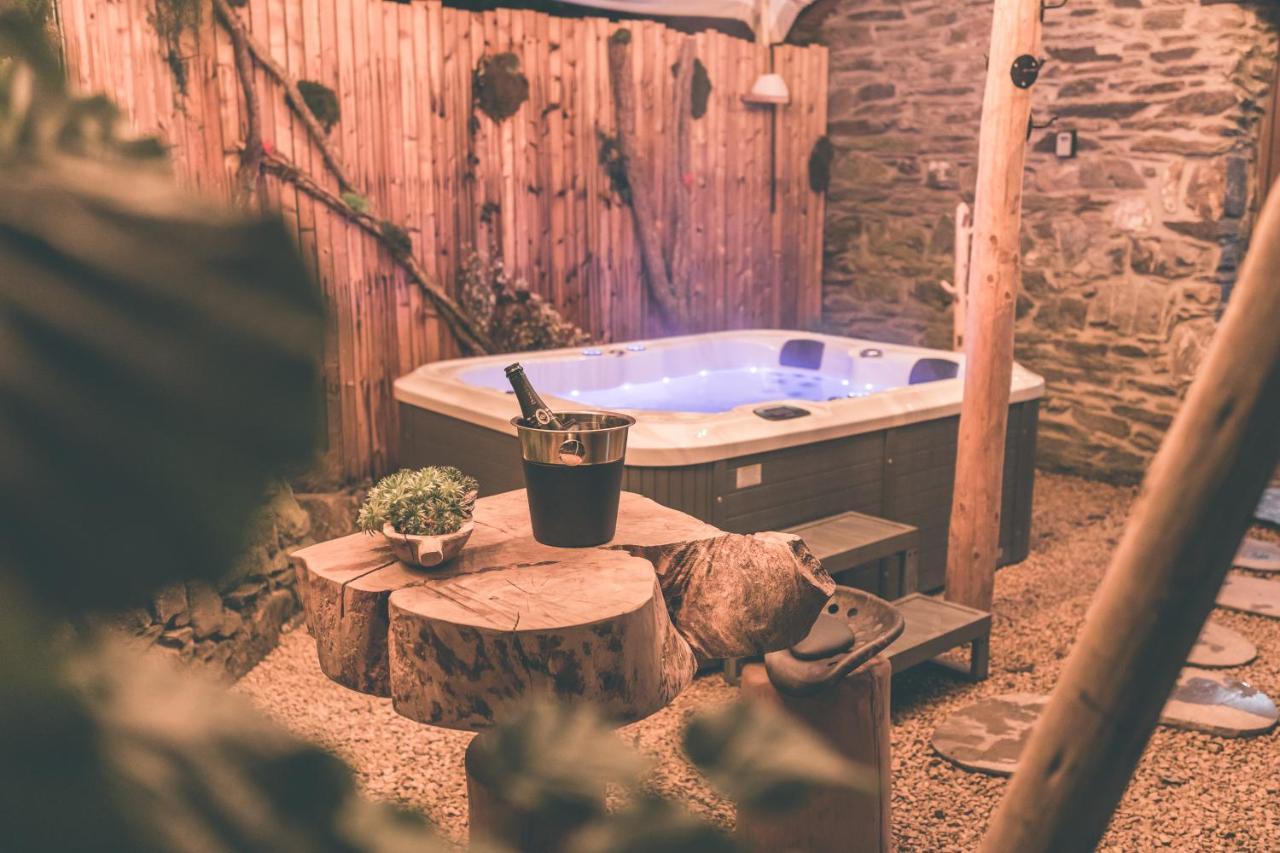Romantic Getaway - Sauna And Jacuzzi - El Clandestino Stoumont Eksteriør billede